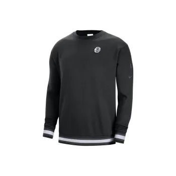 Nike Nba Brooklyn Nets Courtside Fleece Loose Fit Sweatshirt