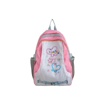 XIANGSU Nylon Backpack Women's Pink/Blue