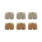 6 Pack (Apricot 3+Khaki 3)