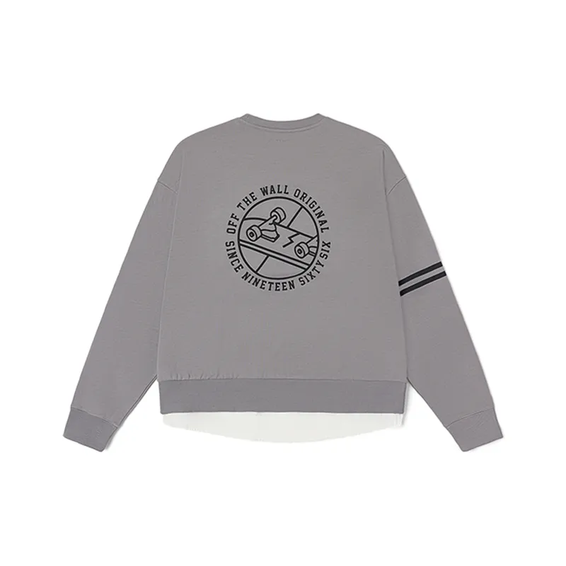 Vans Sweatshirts Unisex Gray-0