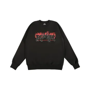 Thrasher Sweatshirts Unisex Black
