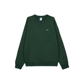 Nike Men Solo Swoosh Hoodie Green