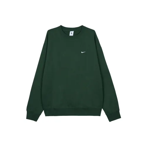 Nike Men Solo Swoosh Hoodie Green
