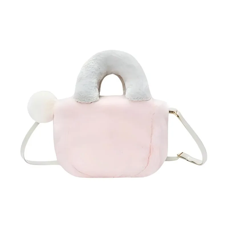 Disney Fabric Handbag Regular Unisex Pink-4
