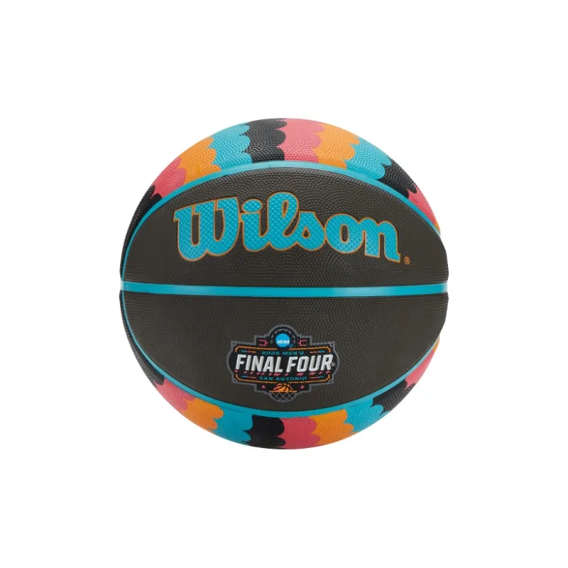 Wilson NCAA Rubber Basketball Multicolor Size 7 Ball Training Unisex-0