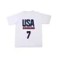 USA-Size 7 Short-Sleeved-White
