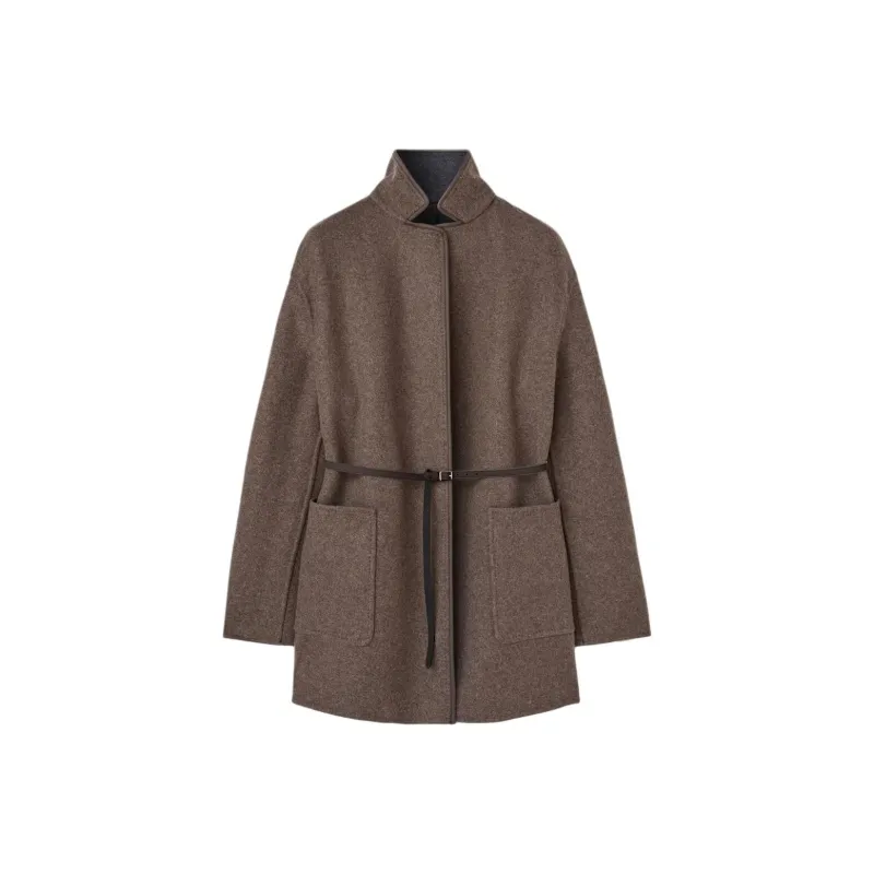 Loro Piana Jackets & Coats Women's Black Gray Mixed Color-1