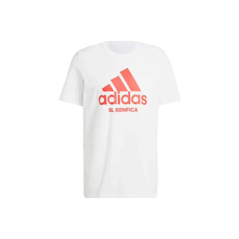 Adidas Benfica Seasonal Graphic T-Shirt Men's White-0