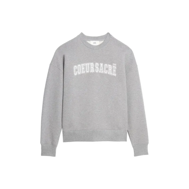 AMIPARIS Paris Graphic Printed Crewneck Sweatshirt-0