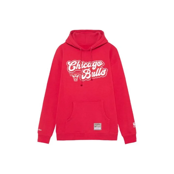 Mitchell Ness Sweatshirts Unisex Red-0
