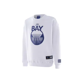 NBA Team Sweatshirts Unisex Fish Belly White