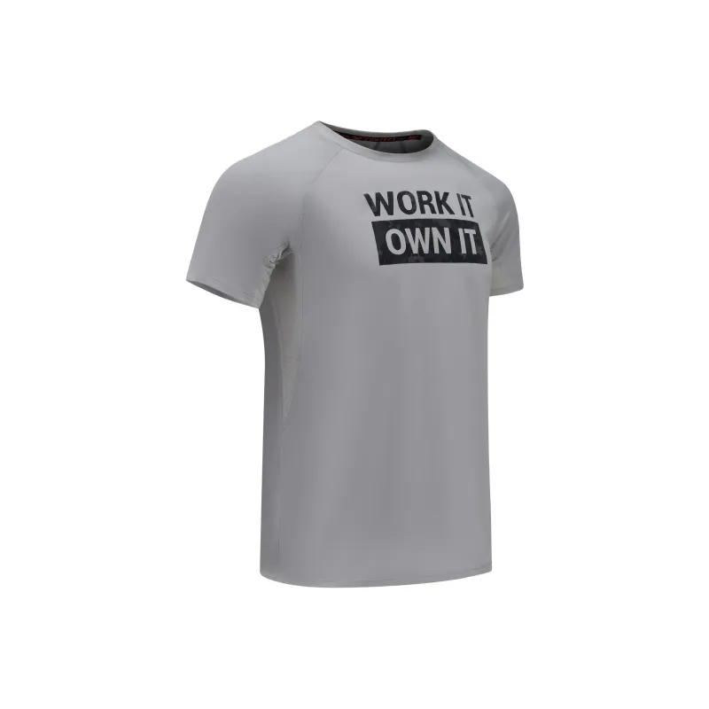 DECATHLON T Shirt Men's Zinc Gray-0