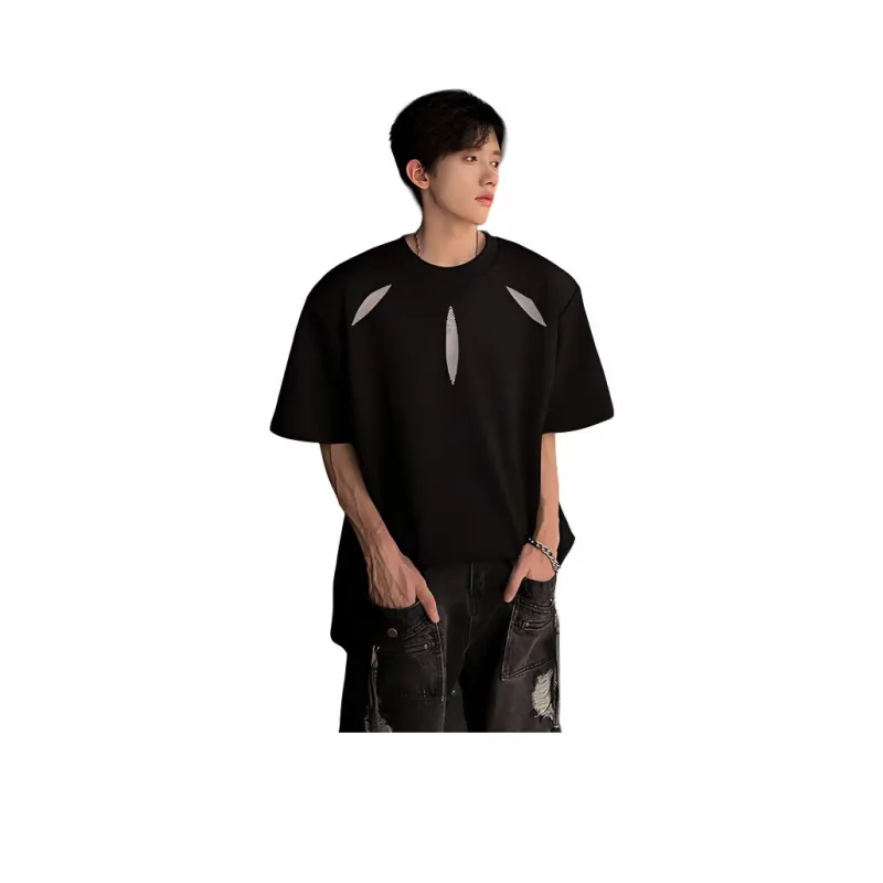 WELTER EXPERIMENT Minimalist Style Basic T Shirt Unisex-25