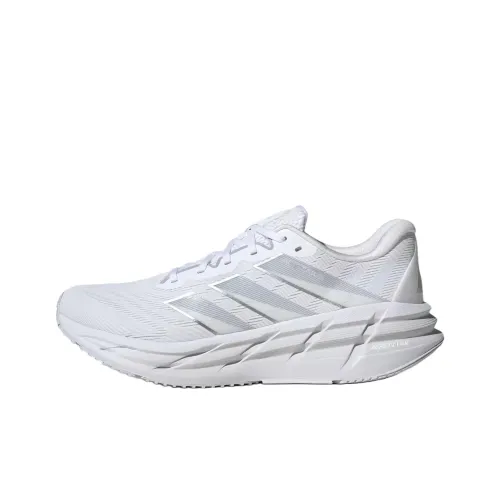 Adidas ADISTAR C Anti Slip Wear Resistant Low Top Casual Running Shoes Men's White