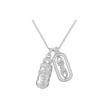KING SIZE JEWELRY S925 Silver Necklaces Women's