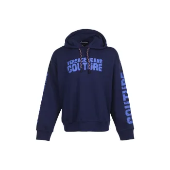 VERSACE JEANS COUTURE Sweatshirts Men Dark Blue