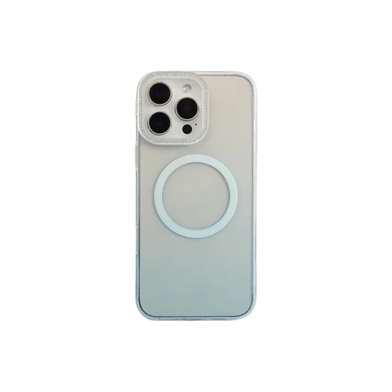Wei Xin Acrylic Material Gradient Magnetism Phone Cases Compatibility With IPhone 16/15/14/13/Pro/Max-3