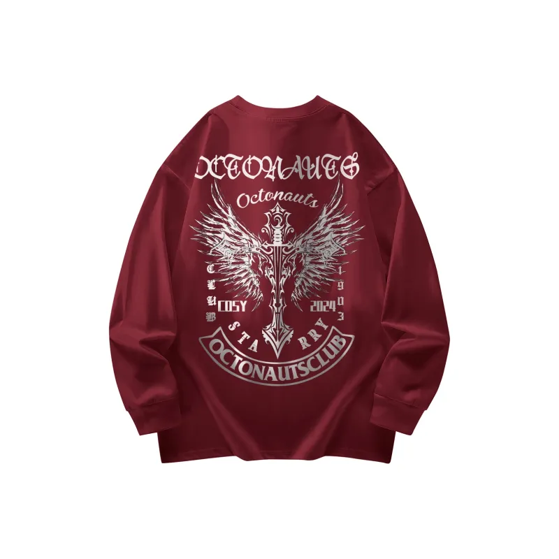 Small Columns Under The Sea Long Sleeved T Shirts Unisex-8