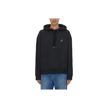 Maison Kitsune Fox motif Cotton Hoodie