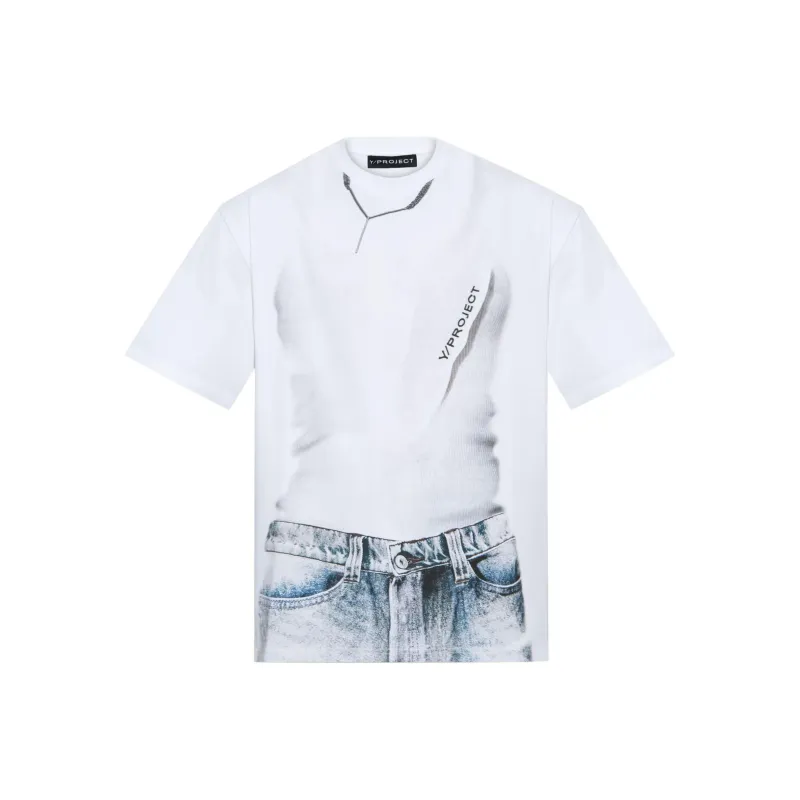 Y/Project Graphic print T shirt-0