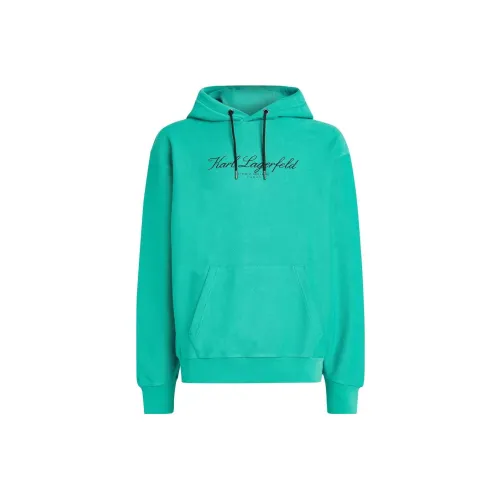 KARL LAGERFELD / Karl Lagerfeld Jeans Hotel Karl Drawstring Hoodie