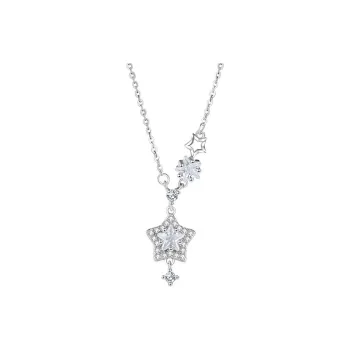 FROMLOVER 925 Sterling Silver Necklaces Women's