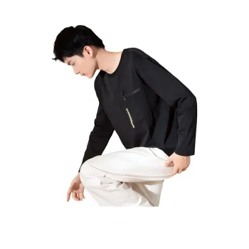 Tonlion Long Sleeved T Shirts Men's