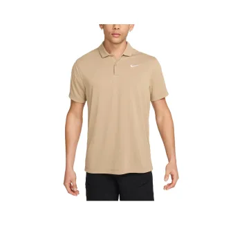 Nike CourtDri Fit T Shirt Men's Apricot Tea Brown