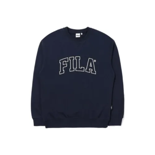 FILA Sweatshirts Men Navy Blue