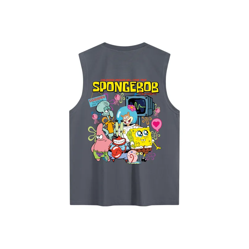SPONGEBOB SQUAREPANTS Tank Top Unisex-5