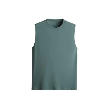 H&M Tank Tops Men Green