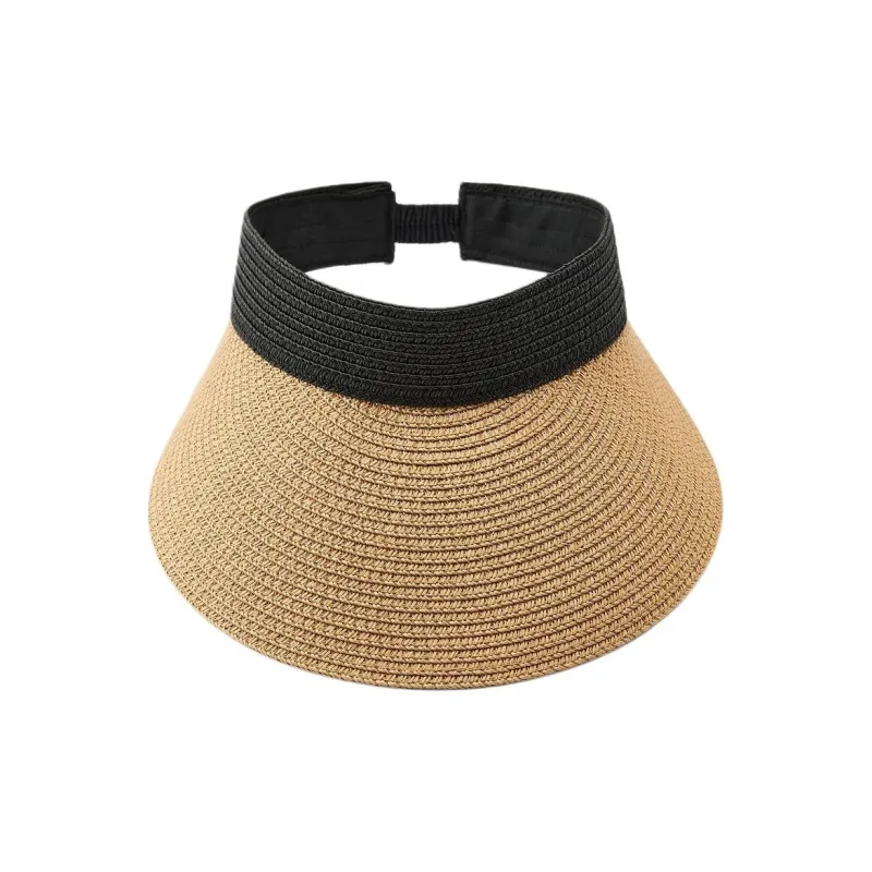 ZARA Polyester Sun Protection Hats Women's Beige-0