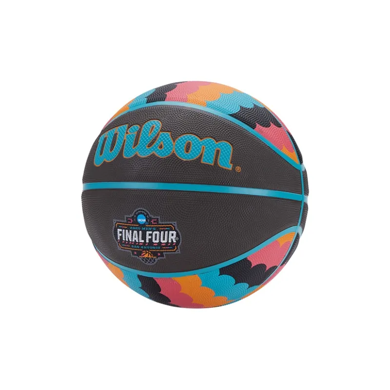 Wilson NCAA Rubber Basketball Multicolor Size 7 Ball Training Unisex-1