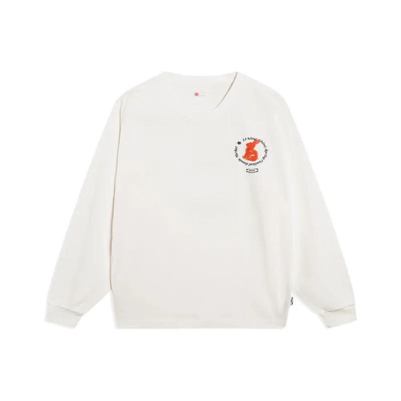 LiNing Sweatshirts Unisex Ivory-0