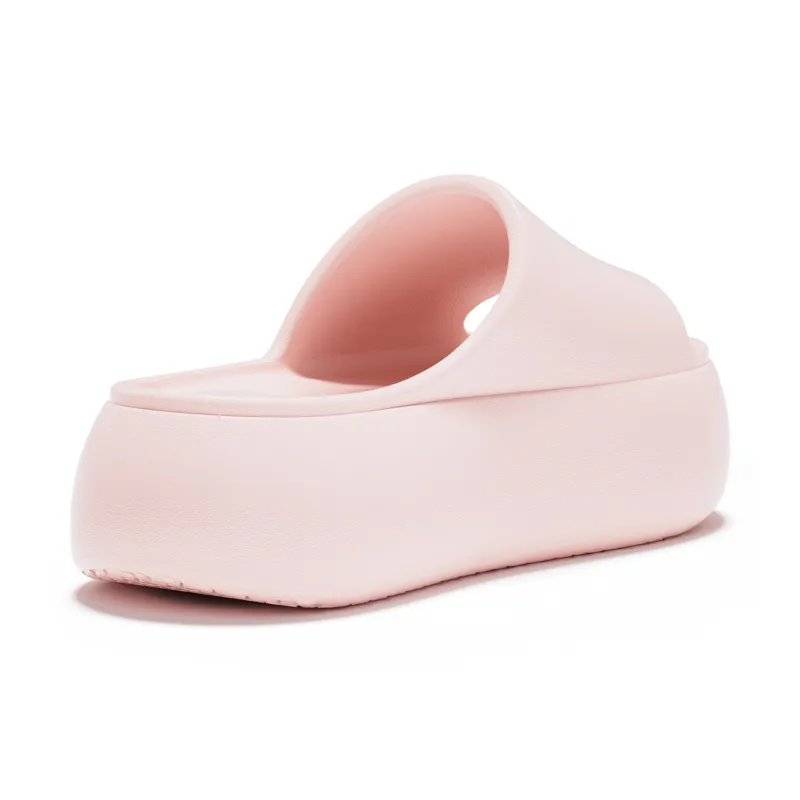 Soft Minimalist Solid Color Cloud Step Thick Sole, Summer Air EVA Versatile, Dopamine Dressing, Slippers, Women's-19