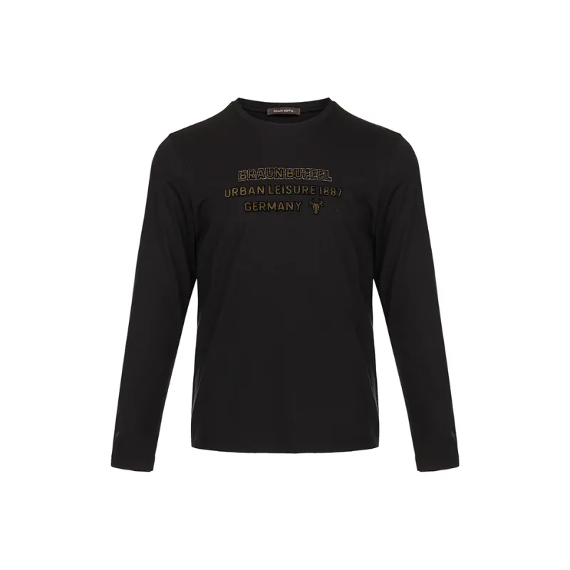 BRAUN BUFFEL T-Shirts Men-3