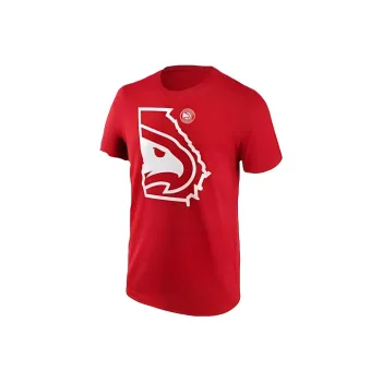 NBA Fanatics Atlanta Hawks T-Shirt Men's Red