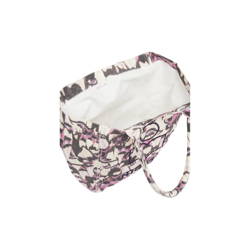 ISABEL MARANT Canvas Tote Bag, Shopping Bag, Handbag, Shoulder Bag Trumpets Women's Pink-3