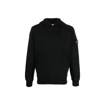 STONE ISLAND Logo Patch Hoodie