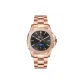 Rose Case Black Dial Rose Strap