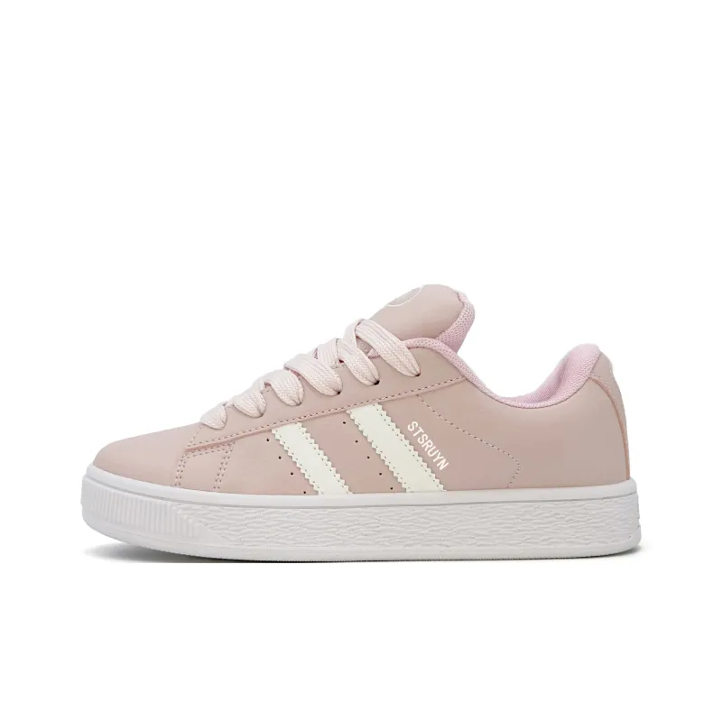 XIANGSU Anti-Slip Wear-Resistant Low-Top Skateboard Shoes Women's White Box Included-11