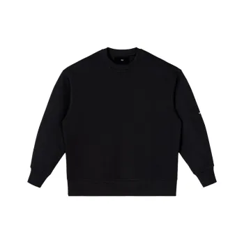 Y 3 Organic Cotton Terry Crew Sweatshirt