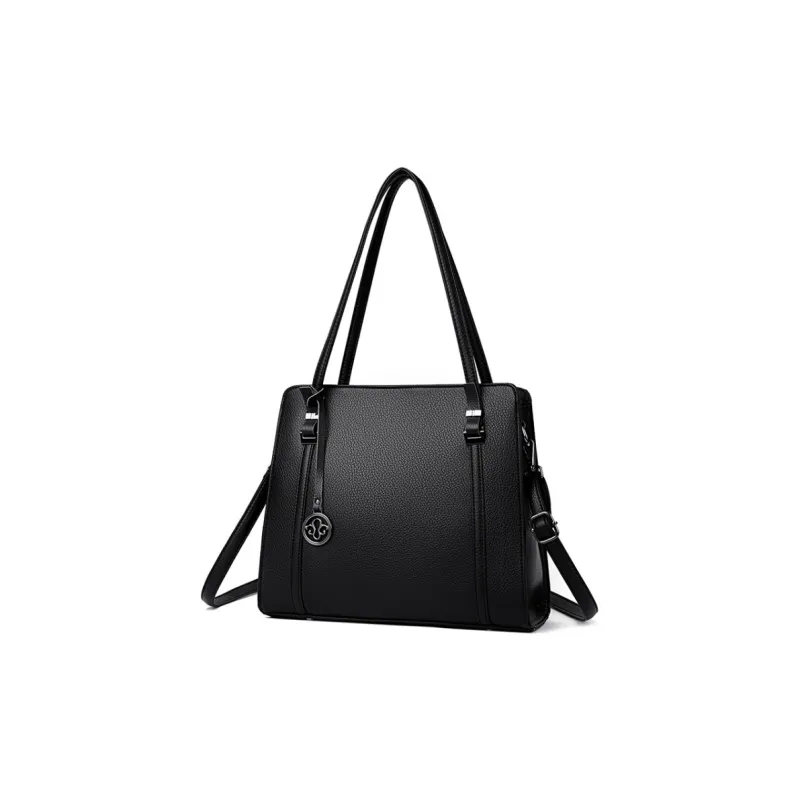 JIEXINI PU Crossbody Bag Shoulder Bag Women's Khaki Black/Burgundy-0