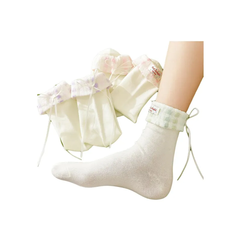 Temooues Mid Calf Socks Women's-4