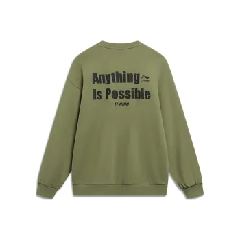 LiNing Sports Fashion Collection Sweatshirt Men's Green