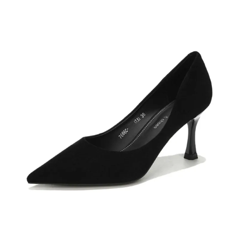 Than Than Me Slim Heel High Heels Women's-0