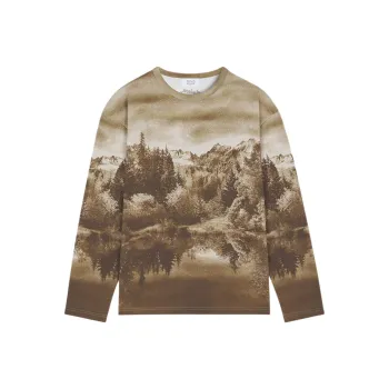 Maison Kitsune Graphic Print T shirt