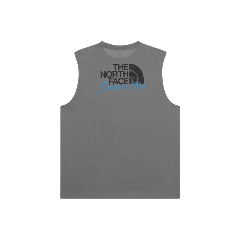 THE NORTH FACE Tank Tops Men's Gray-1