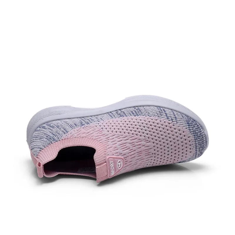 Strongman Casual Shoes Women's Low Top Black/Pink-7