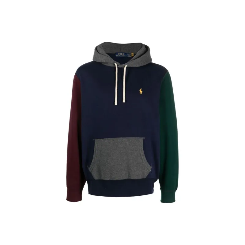 Polo Ralph Lauren Colour block Drawstring Hoodie-0